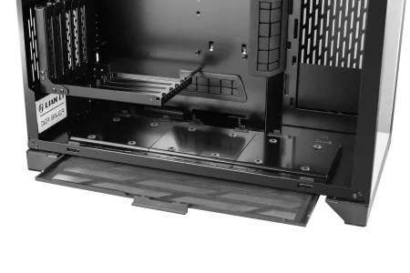 The O11D-XL vertical GPU holder’s BLACK