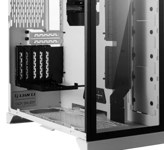 The O11D-XL vertical GPU holder’s BLACK