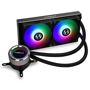 Lian Li Galahad 240 ARGB AIO Liquid CPU Cooler - Black