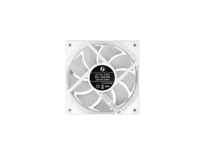 LIAN LI ST120- FANS , WHITE COLOR , 3 FANS PACK