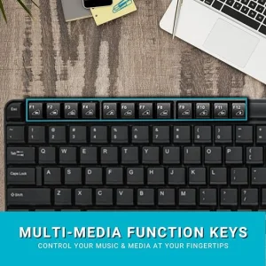 Rapoo X1800S Wireless Keyboard and Mouse (Black)