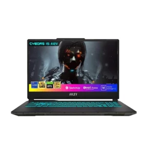 MSI Cyborg 15 A12VF-043, Intel Core i7-12650H -12th Gen, RAM 32GB (16x2), 512GB SSD NVMe, RTX 4060 8GB, 15.6 FHD IPS 144Hz, Black