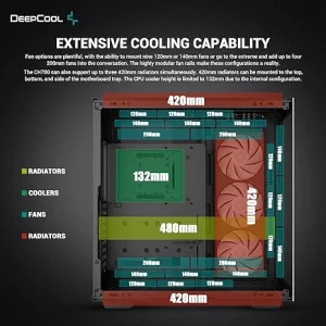 DeepCool CH780 black